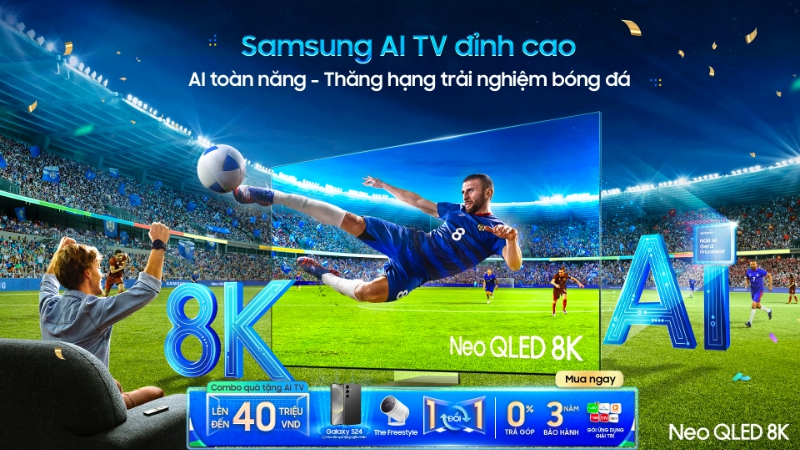 NEO QLED 8K Tivi Samsung AI đỉnh cao