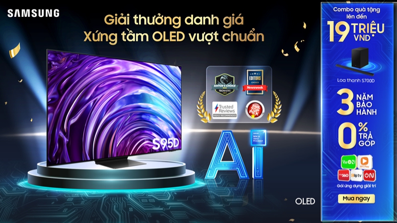 OLED vượt chuẩn xứng tầm danh giá