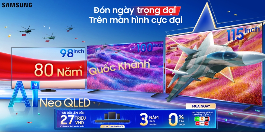 Đón ngày trọng đại trên màn cực đại