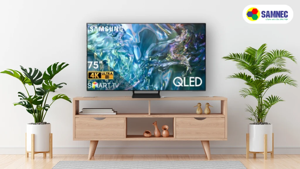 Smart Tivi QLED 4K Samsung 43 Inch QA43Q60DAKXXV - Thiết kế