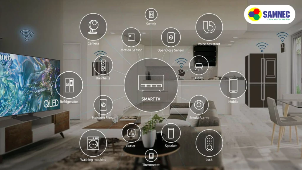 Smart Tivi QLED 4K Samsung 75 Inch QA75Q60DAKXXV- Tiện ích