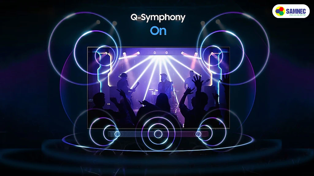 Smart Tivi QLED 4K Samsung 85 Inch QA85Q60DAKXXV l- Công nghệ âm thanh