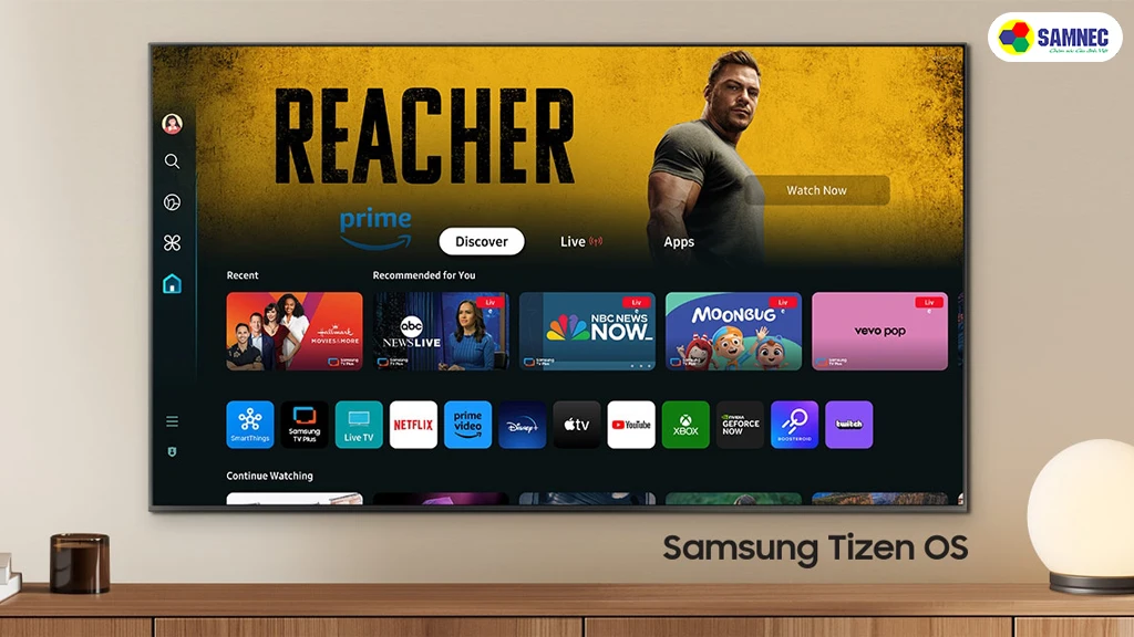 Smart Tivi QLED 4K Samsung 85 Inch QA85Q60DAKXXV - hệ điều hành