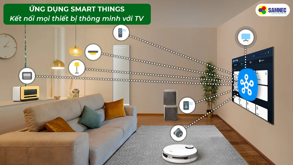 Smart Tivi QLED 4K Samsung 85 Inch QA85Q60DAKXXV - Tiện ích