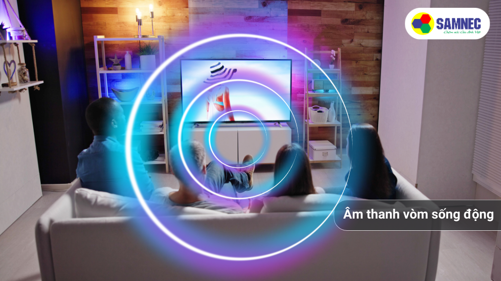 Smart Tivi UHD 4K 75 Inch Samsung UA75DU8000KXXV- Công nghệ âm thanh