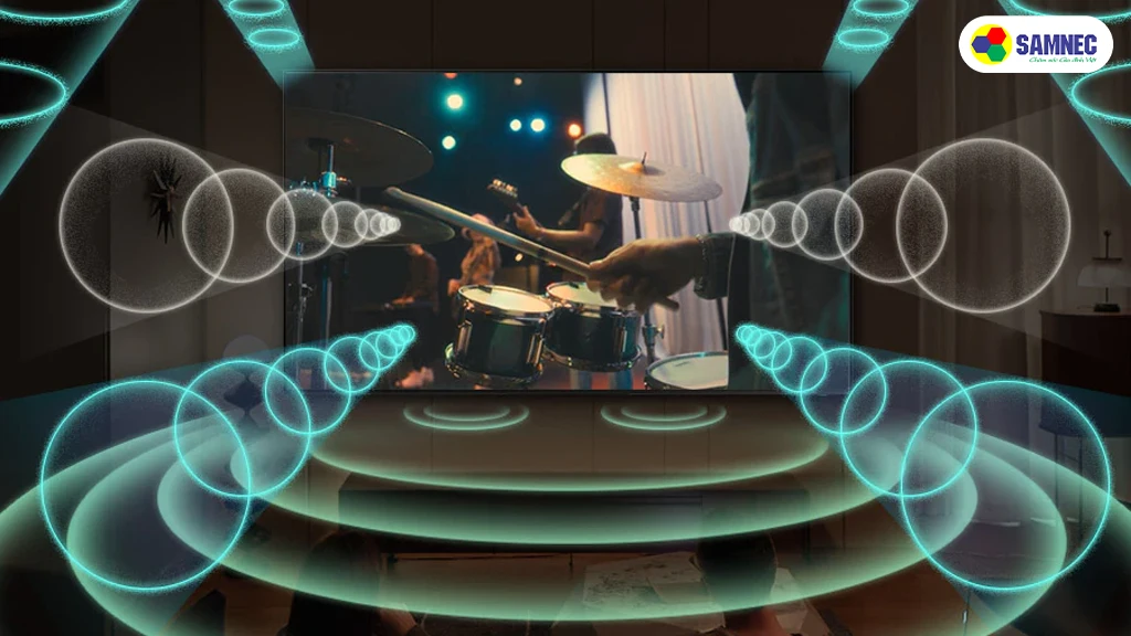 Smart Tivi QLED 4K 65 Inch Samsung QA65Q70DAKXX- Công nghệ âm thanh