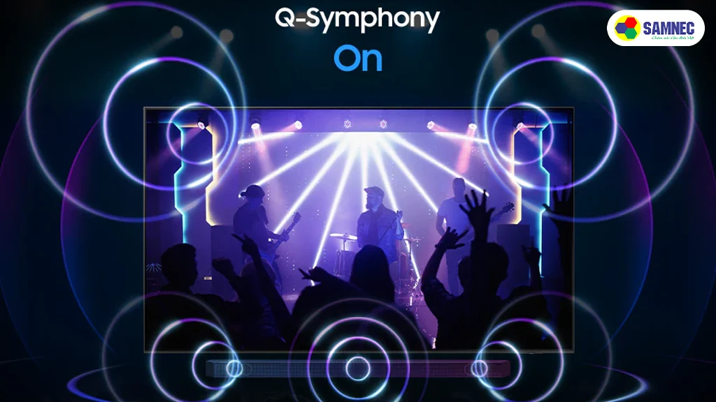 Smart Tivi QLED 4K 85 Inch Samsung QA85Q70DAKXXV- Công nghệ âm thanh