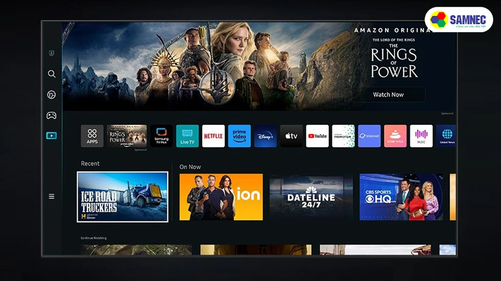 Smart Tivi QLED 4K 75 Inch Samsung QA75Q70DAKXXV - Hệ điều hành