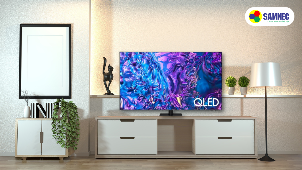 Smart Tivi QLED 4K 85 Inch Samsung QA85Q70DAKXXV- Thiết kế