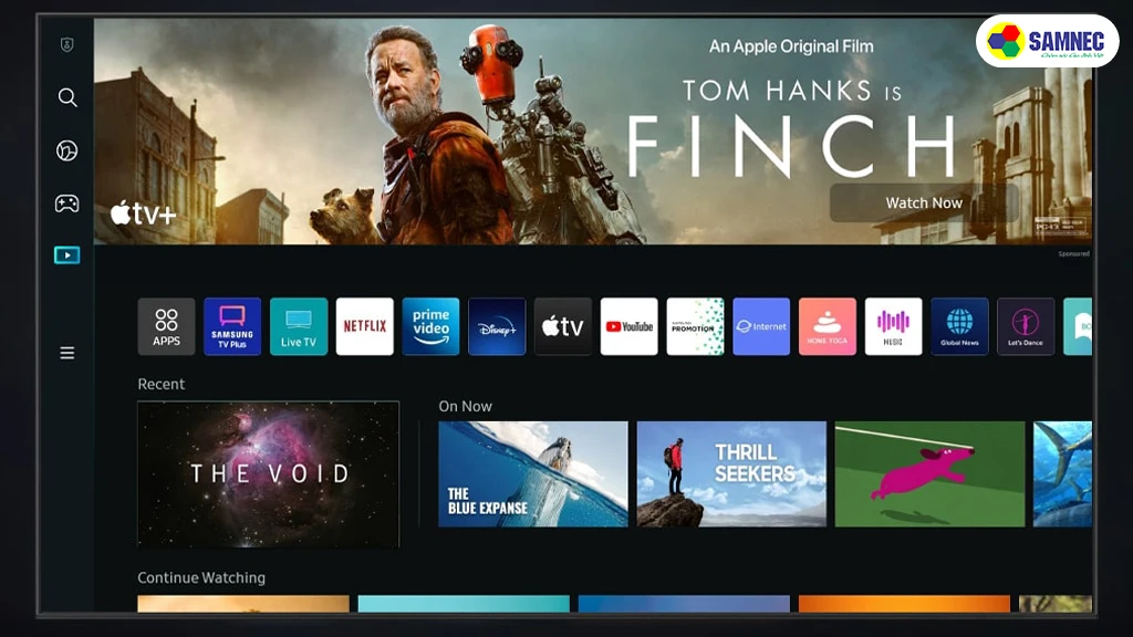 Smart Tivi UHD 4K 50 Inch Samsung UA50DU8000KXXV- Hệ điều hành