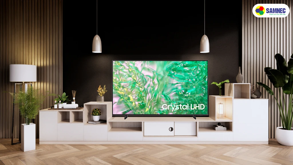 Smart Tivi UHD 4K 50 Inch Samsung UA50DU8000KXXV- Thiết kế