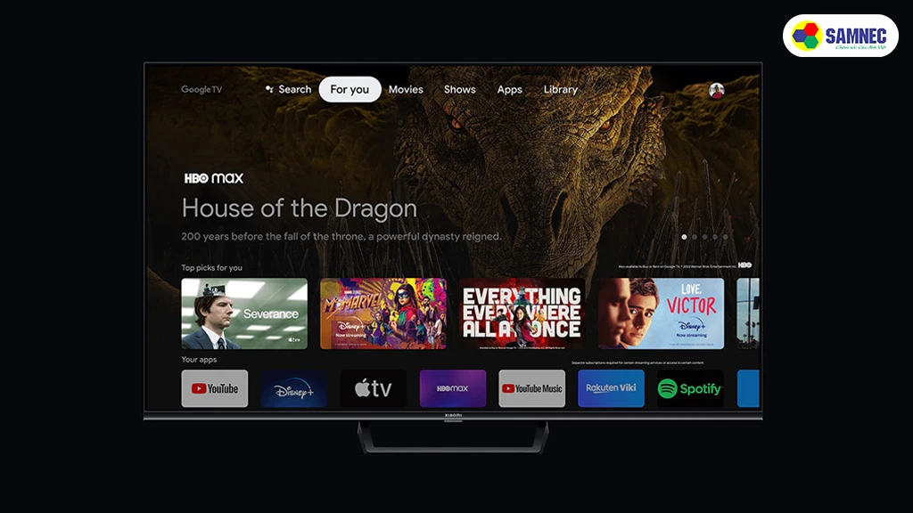 Xiaomi Google Tivi 4K 65 inch L65M8-A2SEA- Hệ điều hành