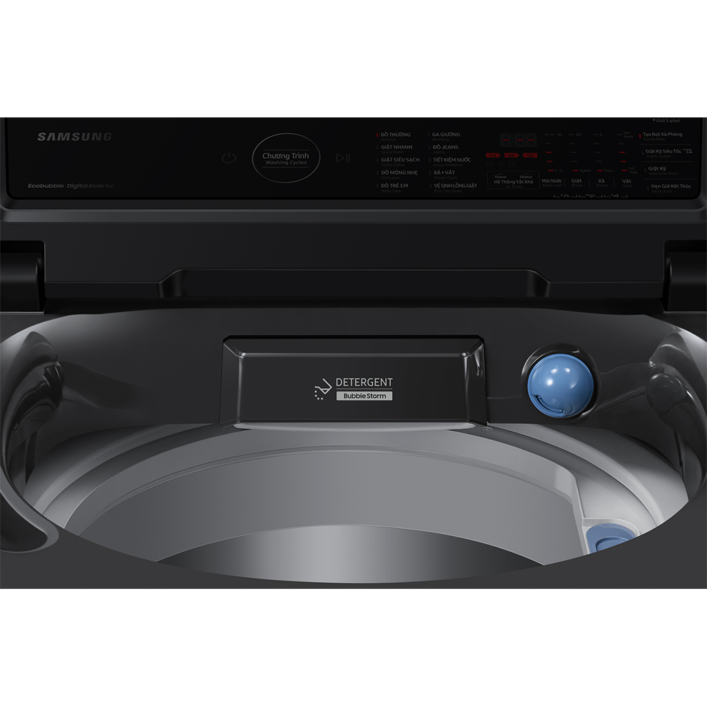 Máy giặt cửa trên Samsung Ecobubble 9,5 kg WA95CG4545BDSV